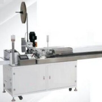 护套线全自动打端子沾锡机多芯线护套圆线自动打端扭线沾锡机