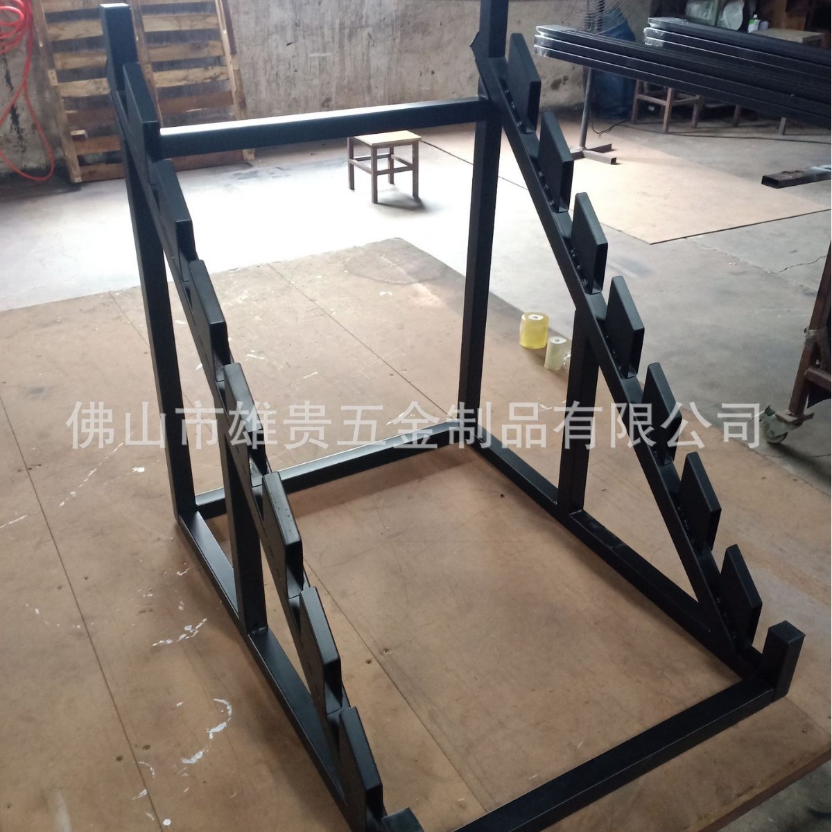鑫烽展具厂家定制瓷砖地板简易插槽式展示架 600 800样品展示架