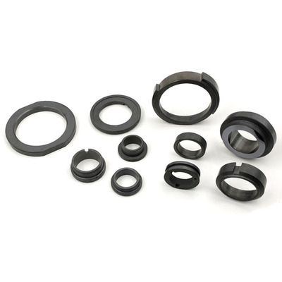 耐磨无压烧结碳化硅密封环 ssic陶瓷环 抛光绝缘陶瓷密封环