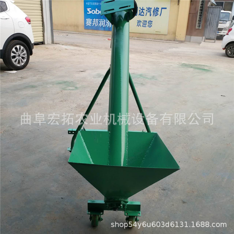 小型家用铁管吸粮机 沙子水泥石子颗粒电动吸料机 蛟龙螺旋输送机