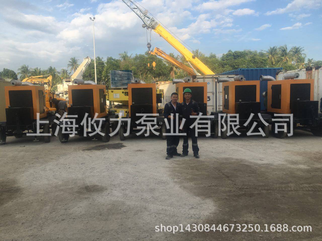 10寸防汛柴油机水泵移动式抢险抗旱排水泵农田灌溉自吸离心水泵