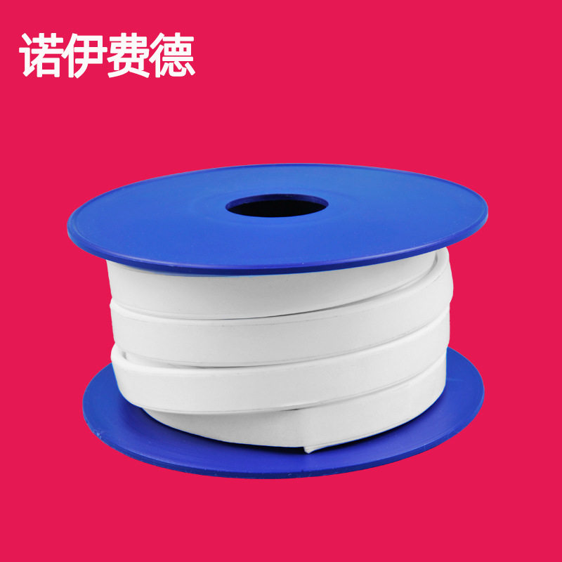 膨体四氟带四氟弹性带四氟密封带聚四氟乙烯密封条四氟海绵条