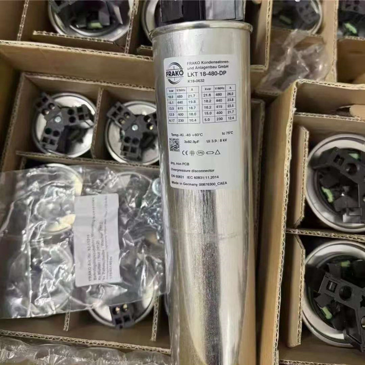 原箱全新 LKT 25-400-DB 3*165.8UF 400V FRAKO 电力电容器