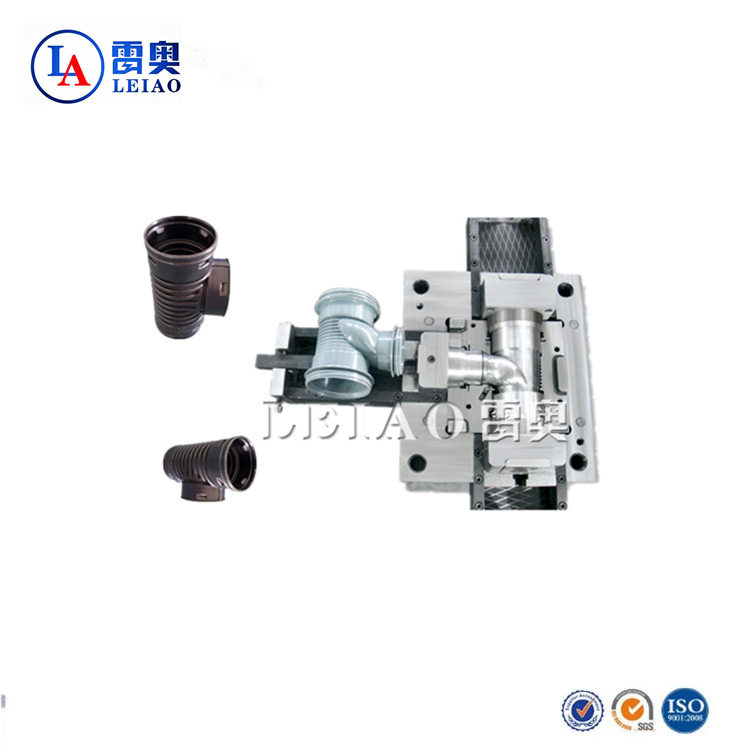 PPR管件模具90度弯塑料管件模具专业开发各种管件耐压弯头食品级