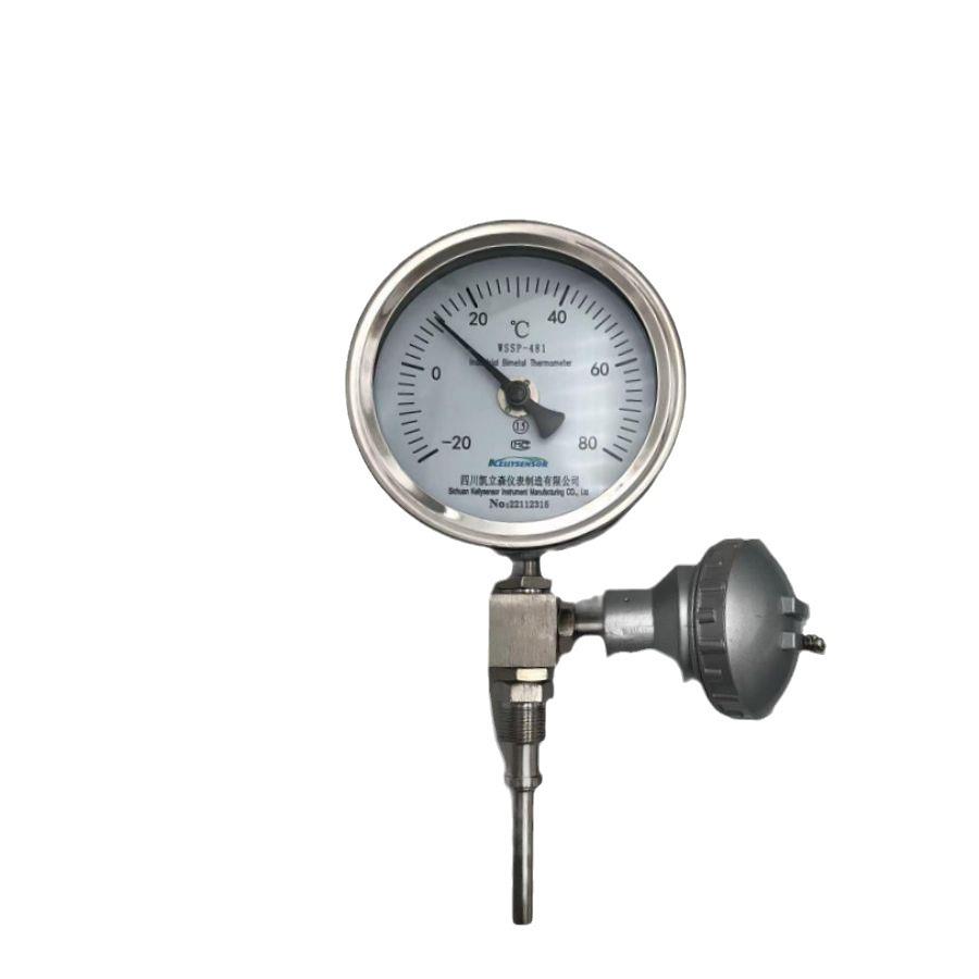 热电阻热电偶温度变送器双金属远传就地温度计防爆刚玉铂铑