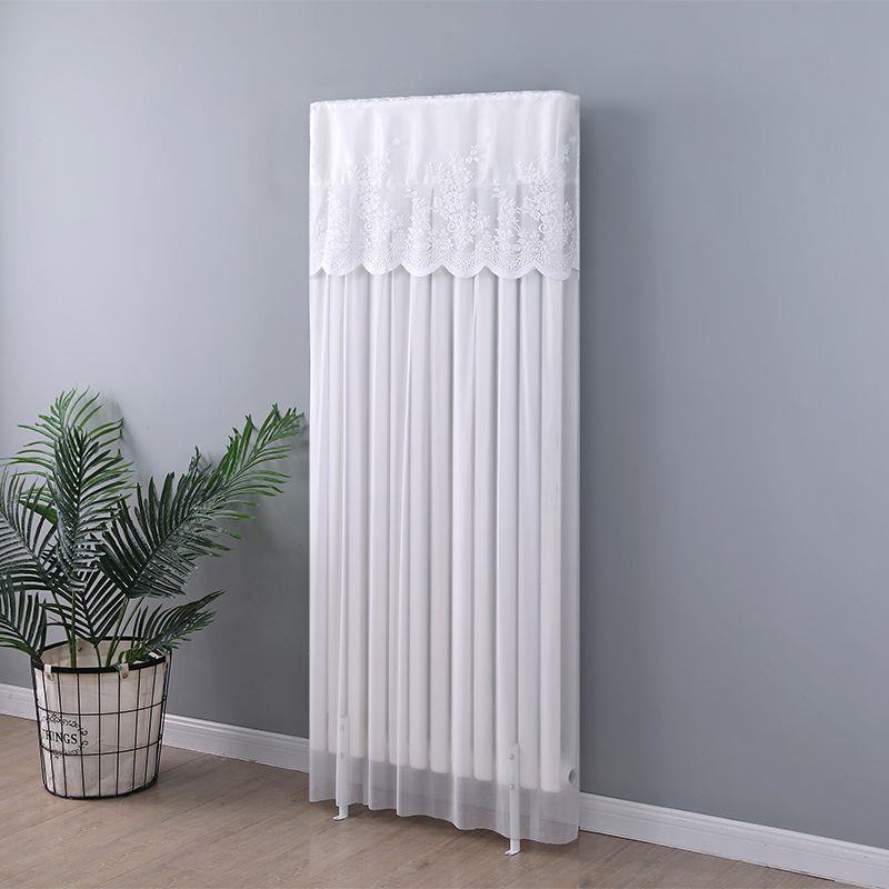 家用立式暖气片罩防尘暖气罩防熏黑竖式全包可定制加高遮挡装饰罩