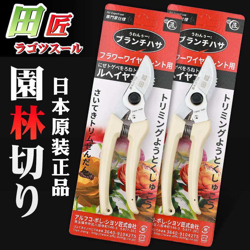田匠进口果树剪枝剪刀树粗枝花草修枝剪家用园艺日本专用花剪