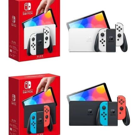 任天堂 switch OLED 游戏机 硬破双系统 续航 全新原装掌上游戏机