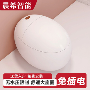 蛋形马桶小鸡蛋型普通家用无水压限制非智能坐便器酒店 座便器