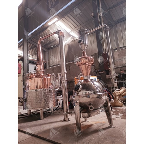 【酿酒设备】200L蒸馏设备威士忌金酒蒸馏器紫铜蒸馏器酿酒设备