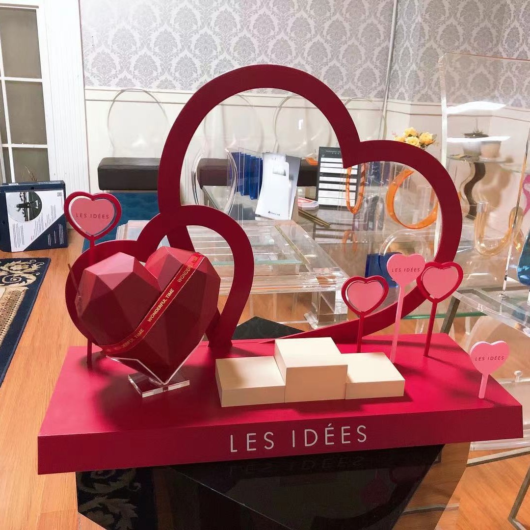 定制高端亚克力展示道具首饰品陈列手表各类产品展示台轻奢定制