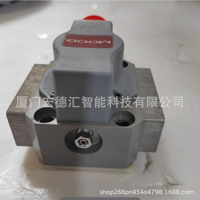 美国MOOG穆格伺服阀D663-Z4322K可用于车身焊接机器人的液压系统