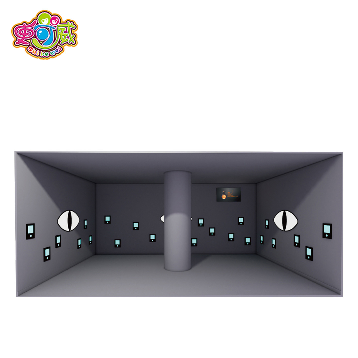 史可威数字体育运动设备定制互动恶魔之眼运动体验馆项目厂家