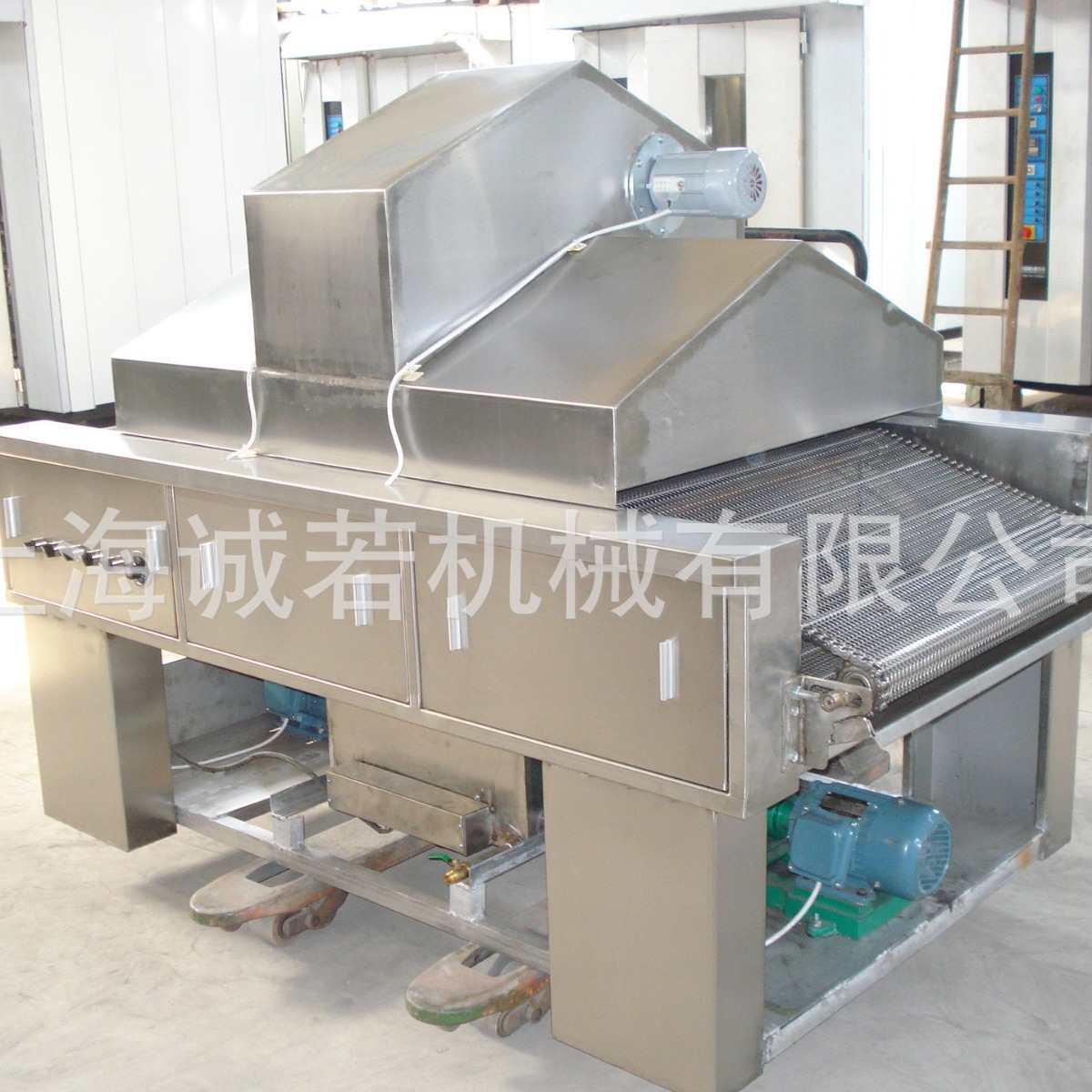 厂家供应诚若 饼干喷油机 撒布二用机 饼干生产线 休闲食品加工