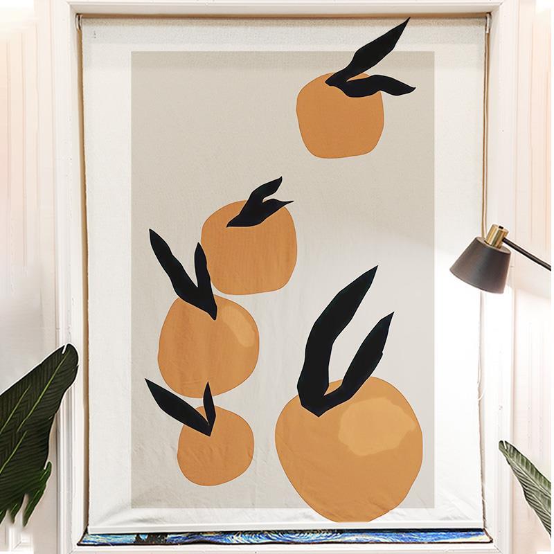 免打孔遮阳简约莫兰迪粉色客厅卧室拉珠定制浙江内现代装飘窗卷帘