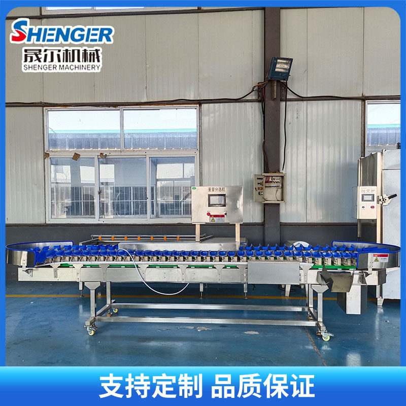 全自动家禽称重分选机料盒海产品多级防水分捡机螃蟹重量分选机,清洗/食品/商业设备,选果机/分选机,淘宝优惠券,粉丝福利购,淘宝优惠卷