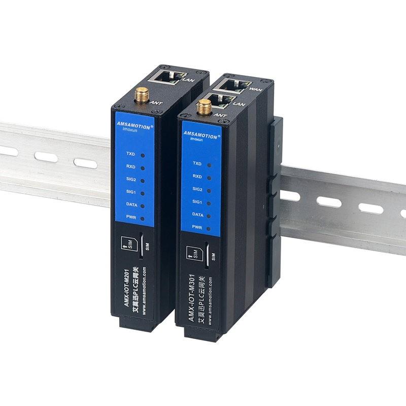 艾莫迅4G网关触摸屏PLC无线上下载远程监控模块AMX-IOT-PG100