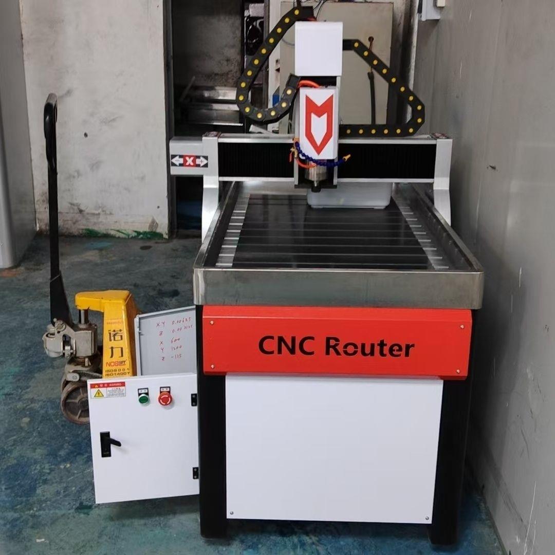 全自动cnc小型雕刻机数控6090环氧玉石木工打孔亚克力精雕厂家