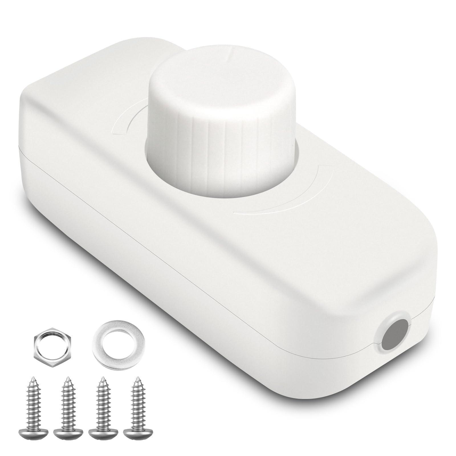 欧洲标准在线按调光台灯落地灯调节黑白Led可控硅调光开关