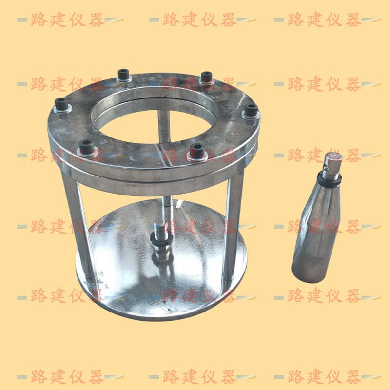。土工布顶破夹具 土工布顶破刺破试验装置 标准刺破夹具 顶破刺