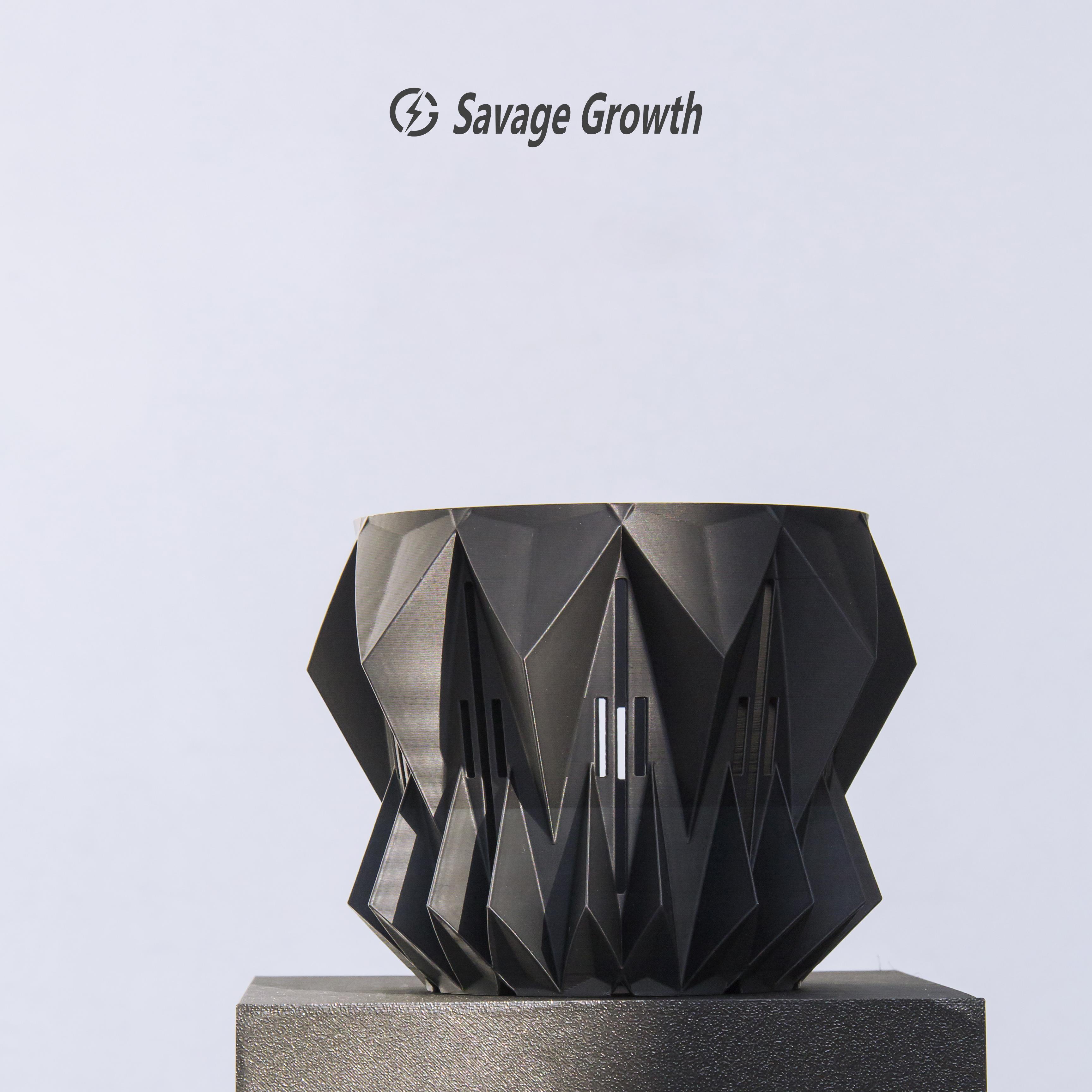 日式潮流块根植物盆器轻奢简约高透气控根控水多肉龙舌兰花盆SG23