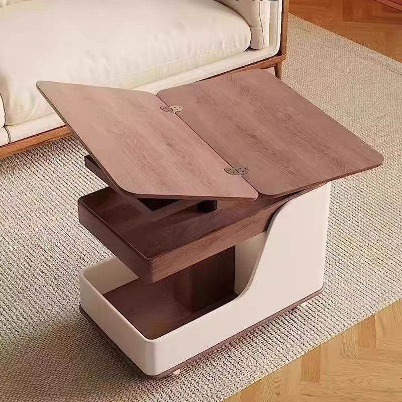 胡桃木活动茶几家用简易小茶车实木多功能沙发边柜可调边桌角桌,住宅家具,移动边几/推车,淘宝优惠券,粉丝福利购,淘宝优惠卷