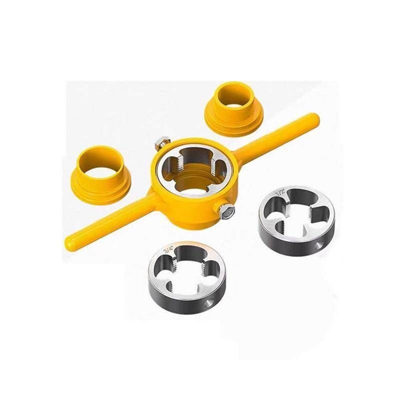 新款六件套水管扳牙套装塑料管套丝器ppr板牙自来水管pvc管开板牙,五金/工具,板牙,淘宝优惠券,粉丝福利购,淘宝优惠卷