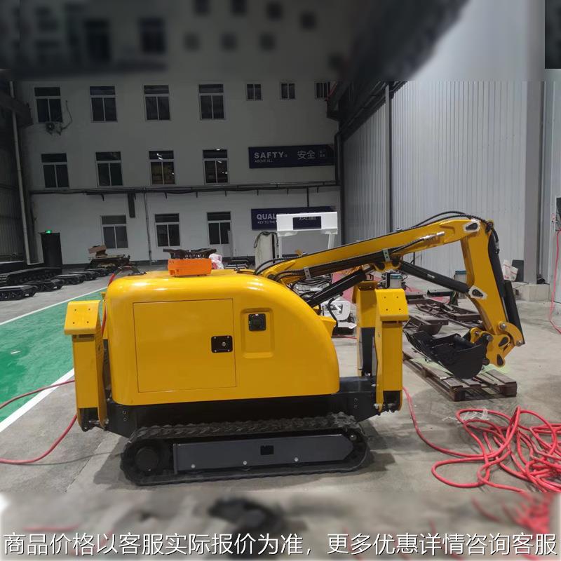 XZB150E电动遥控破拆机器人 履带底盘运输车 山东济宁厂家