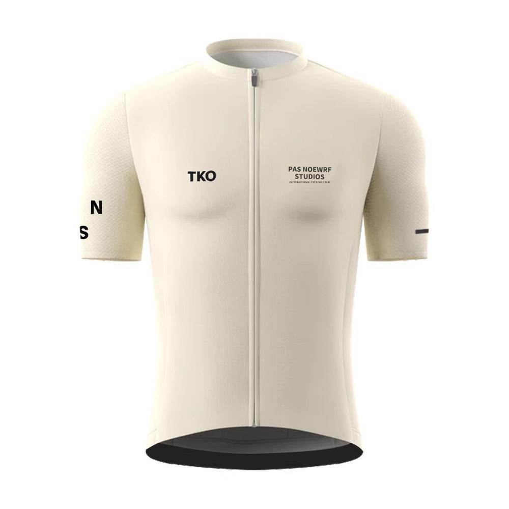 Pns自行车运动衫短袖夏季新透气排汗路山地自行车套装牛奶丝绸上