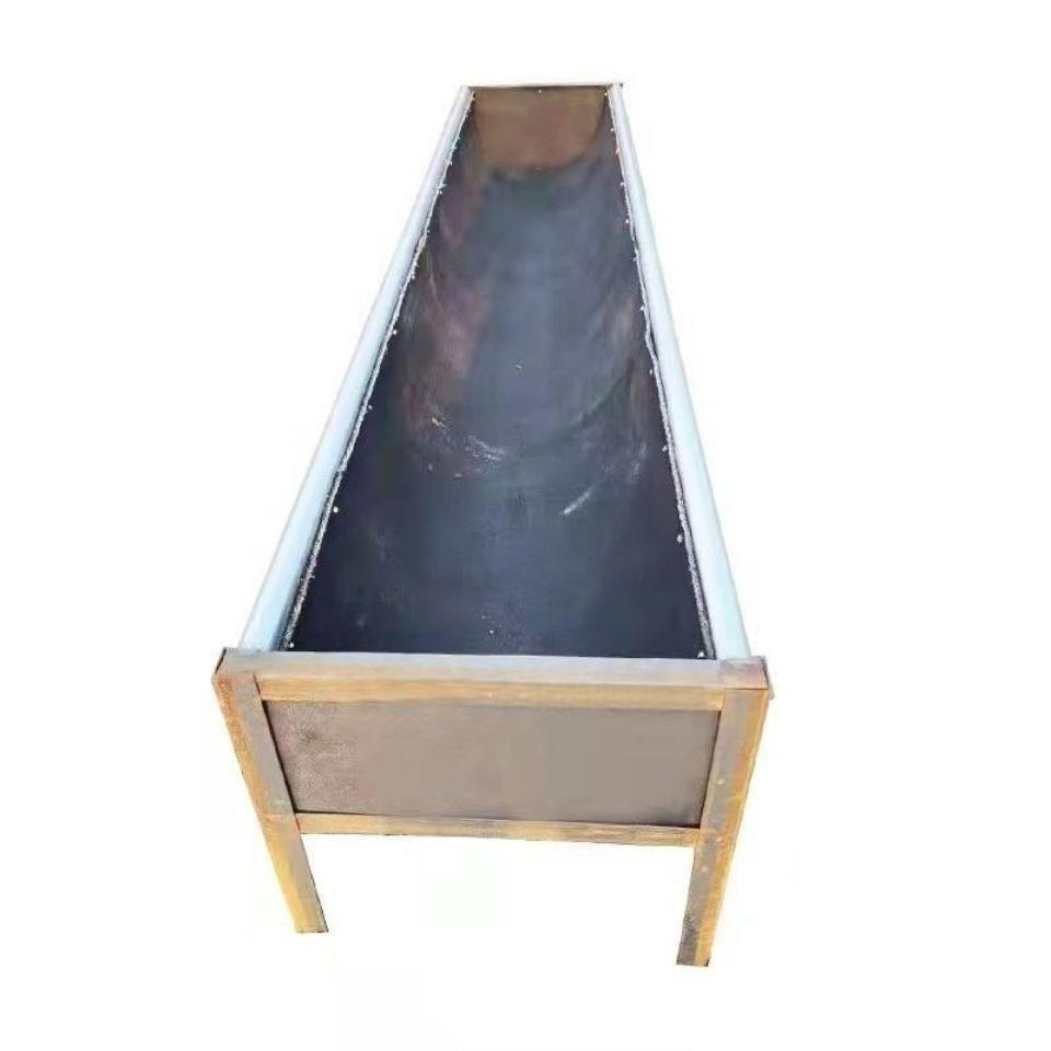 养殖牛羊食槽牛羊料槽子带架子全新加厚输送带胶皮适合家用规家用