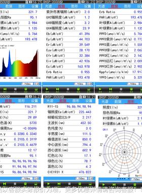 谱光色OH植SP350UVP物谱分析仪虹UV紫光OHSP350U外辐照度计