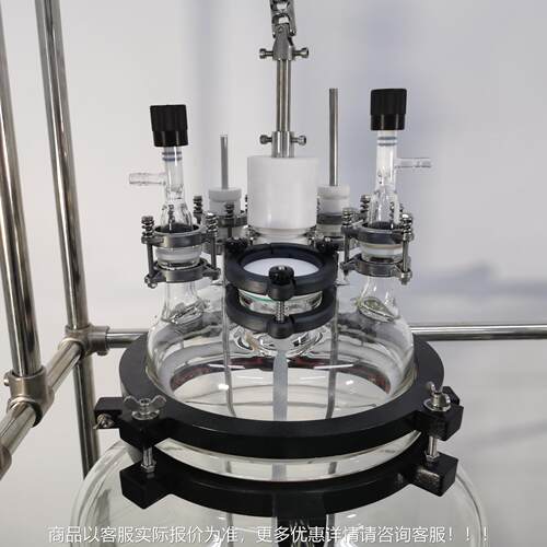 室实验固液分相设备多肽合成结晶QYGF-100离裂解玻璃固反应釜