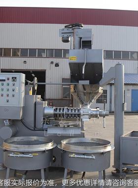 大OFM型螺旋花生榨榨机油 全用自动化油设备 商菜籽榨油机