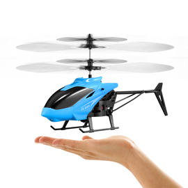 智能感应小型飞行器玩具直升飞机耐摔悬浮遥控小学生儿童遥控飞机图片