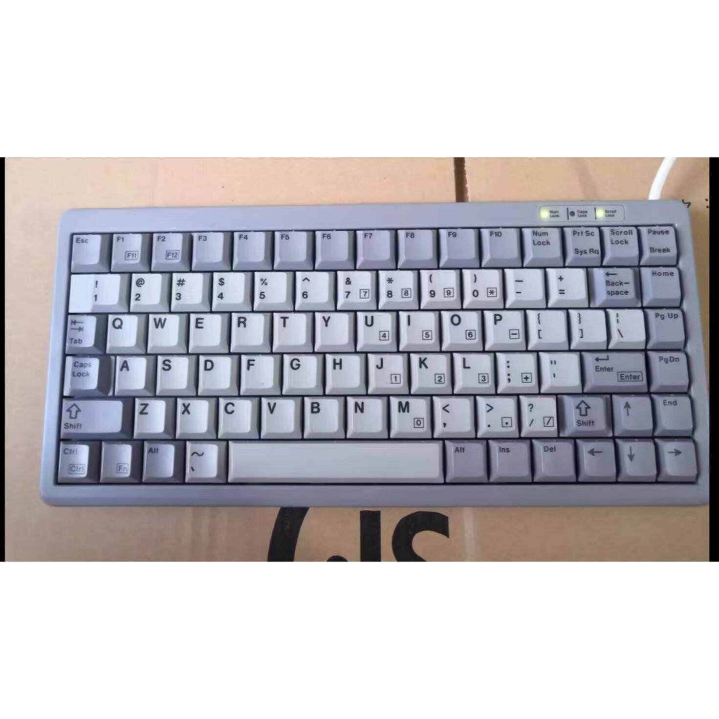 CHERRY G84-4100机械键盘 Cherry ML黑轴小键盘 防水轻便键盘