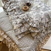 复古60支天丝空调被2米夏季 凉感双人夏被可水洗薄款 凉双人夏凉被