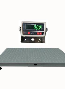E360工业用高品质电子地磅秤1-3吨2T0.5吨小型地磅平台平板称5T