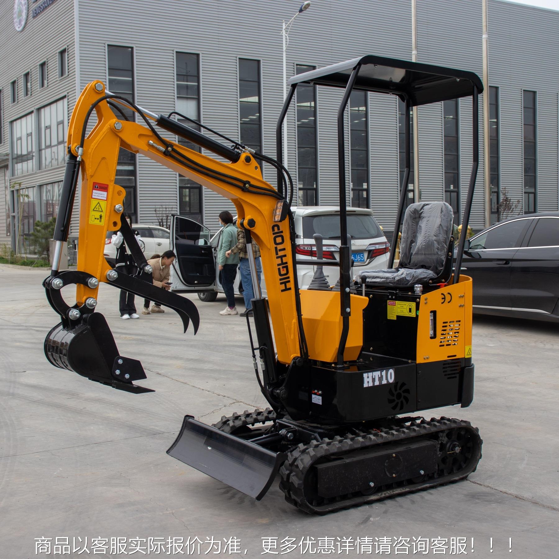 出口俄罗斯功能市家挖掘HT10B机 1吨政绿化挖机 用拆除微多小型挖