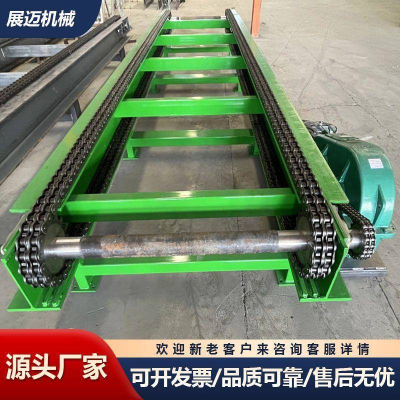 链条输送机木箱输送线双排链传送机托盘重型链板输送带网链输送机