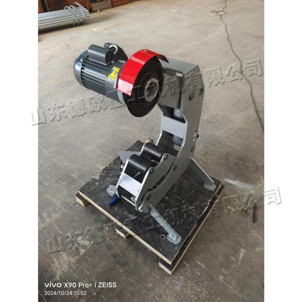 钢管镀锌管切管机 小型便携式螺旋管切割机 双斜口刀片管材切断机