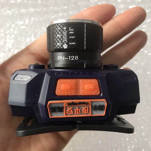 夜平安128LED强光头灯户外充电远射超亮钓鱼矿灯头戴式感应激光炮
