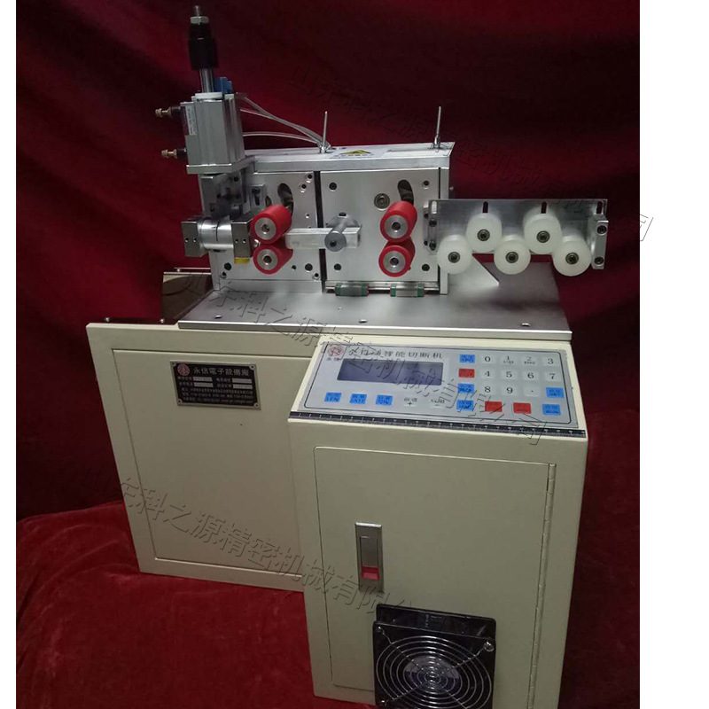 PVC玻璃纤维波纹管切割机 微电脑液晶切管机 智能非金属管道裁切