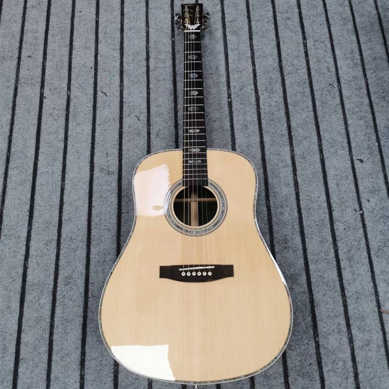 玫瑰木云杉全单添夏吉他TX-9亮光民谣40-41寸成人学生专业