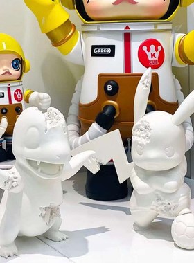 新款被侵蚀的结晶小火龙腐蚀系列宝可梦可爱卡通皮卡潮流摆件装饰