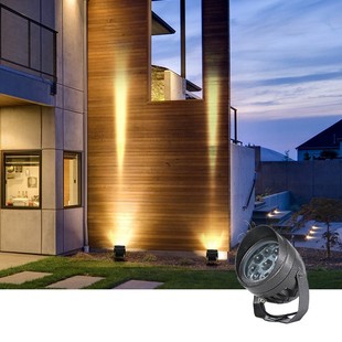 一束光聚光射灯户外led照墙射灯门柱灯防水洗墙灯投光灯光柱灯