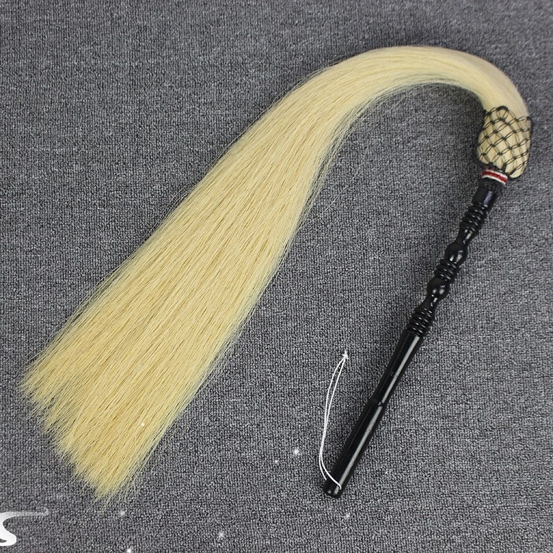 马尾蝇甩子拂尘法器拂q尘掸拂尘道家赶蚊子拂尘太监拂尘苍蝇甩子
