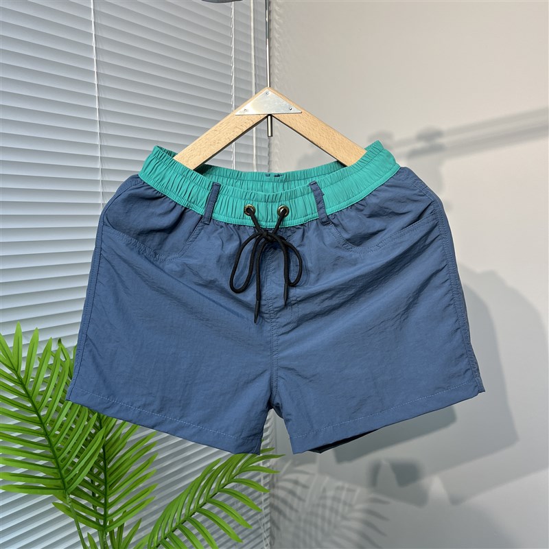 短裤男运动休闲三分裤速干宽松跑步健身内衬防走光沙滩裤游泳裤