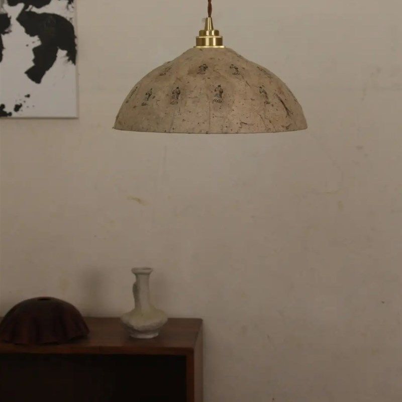 锦晖普照系列桑皮纸吊灯罩外壳民宿餐厅茶室氛围灯,家装灯饰光源,餐厅吊灯,淘宝优惠券,粉丝福利购,淘宝优惠卷