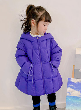 婴儿羽绒外套中长版加厚20s23冬季新款裙型女童羽绒服中小童装221