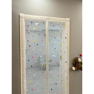 夏季防蚊门帘磁性沙窗隔断入户y门卧室房间家用透风不透人2024新